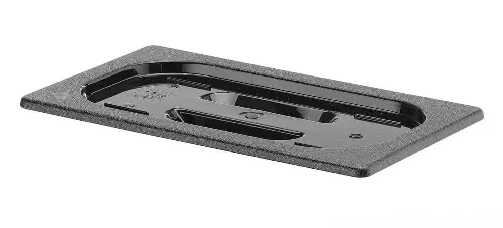 GN tető - GN 1/4 - Fekete - 265x162mm