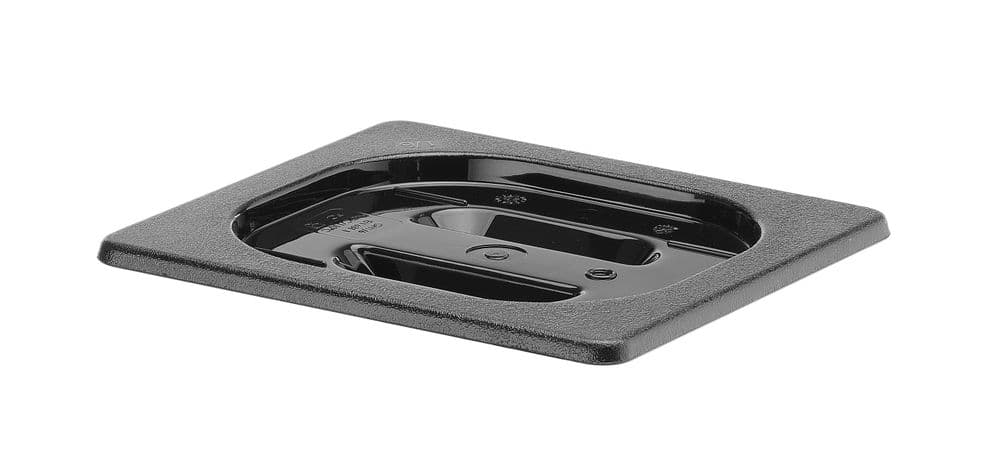 GN tető - GN 1/6 - Fekete - 176x162mm