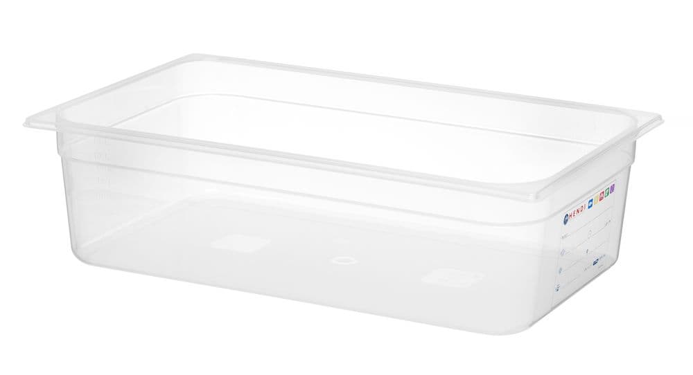 GN edény 1/1 - GN 1/1 - 21L - Átlátszó - 530x325x(H)150mm