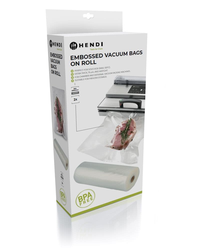 Bordázott vákuum tasakok hengeren - 2 db - 2 db. - 6000x280mm