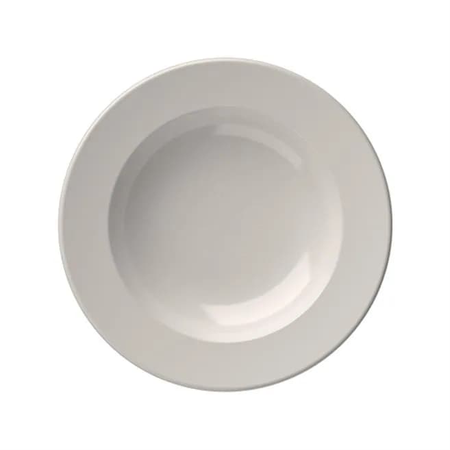 Frame mélytányér 23 cm (fehér, díszítetlen)