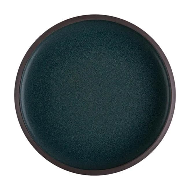Teal Celesta lapostányér 22 cm
