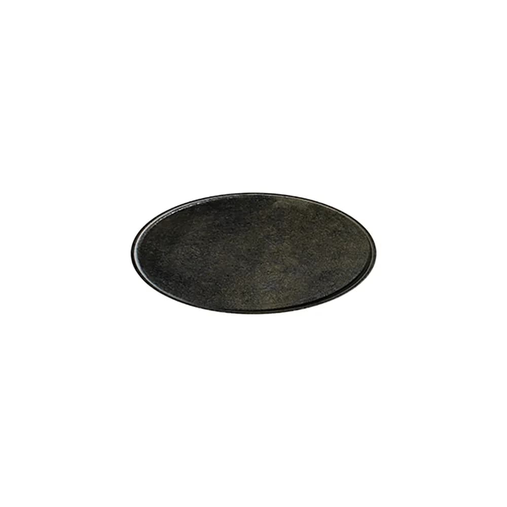 Visto Black Stolt ovális tálalótál 26 cm