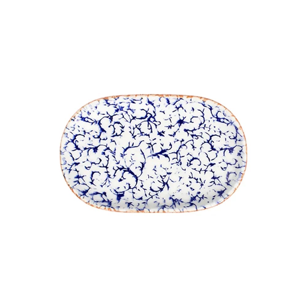 Venecia Navy Magnus ovális tálalótál 33 x 21 cm