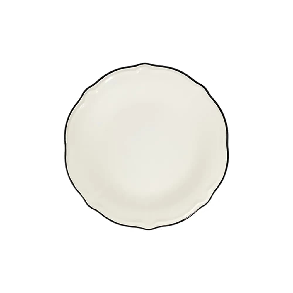 Black Line Fulya lapostányér 21 cm