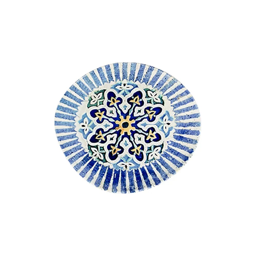 Cordoba Blue Pebble lapostányér 21 x 19 cm