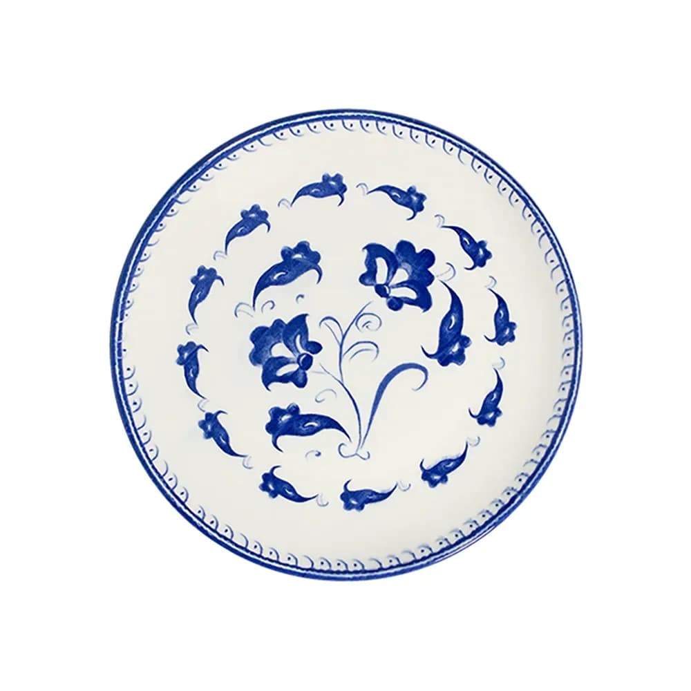 Eden Blue Tuval lapostányér 25 cm