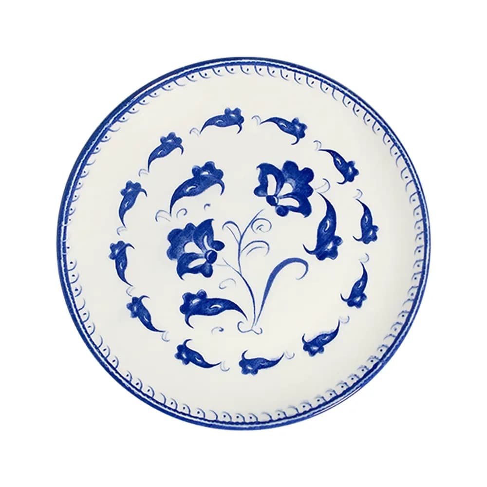 Eden Blue Tuval lapostányér 28 cm