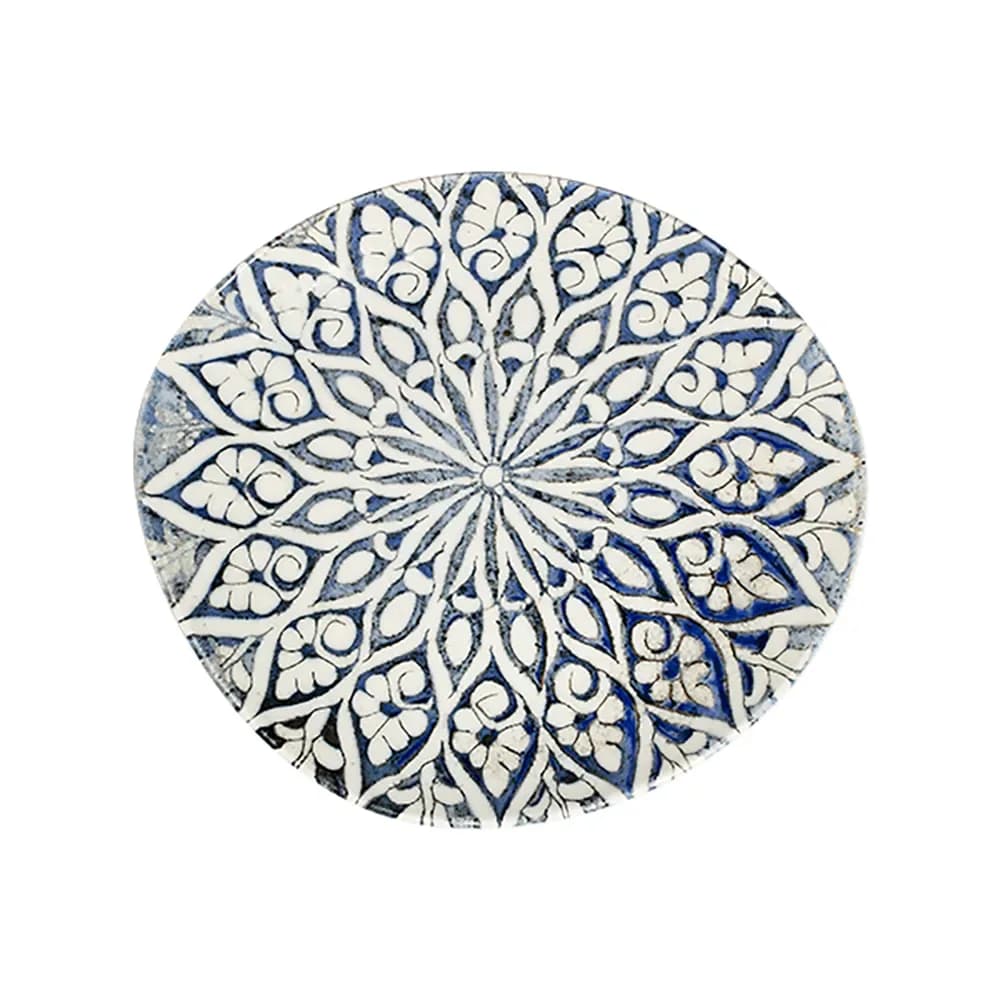 Granada Blue Pebble lapostányér 27 x 24 cm