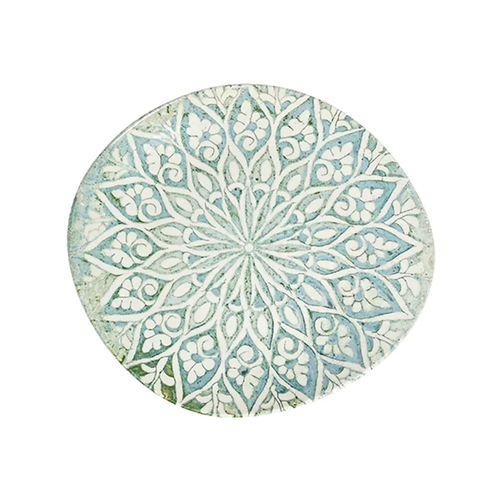 Granada Turquoise Pebble lapostányér 27 x 24 cm