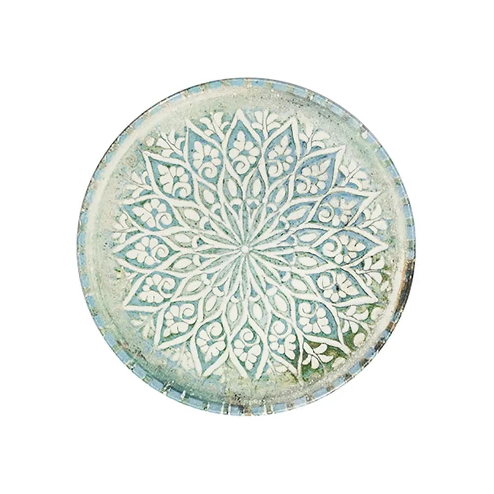 Granada Turquoise Tuval lapostányér 25 cm