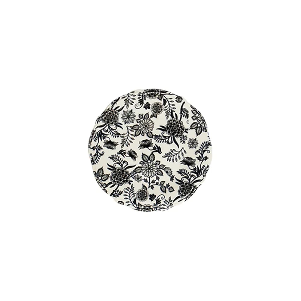 Herba Black Fulya lapostányér 15 cm