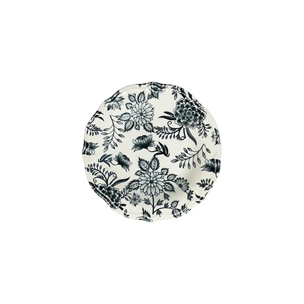 Herba Black Fulya mélytányér 17 cm