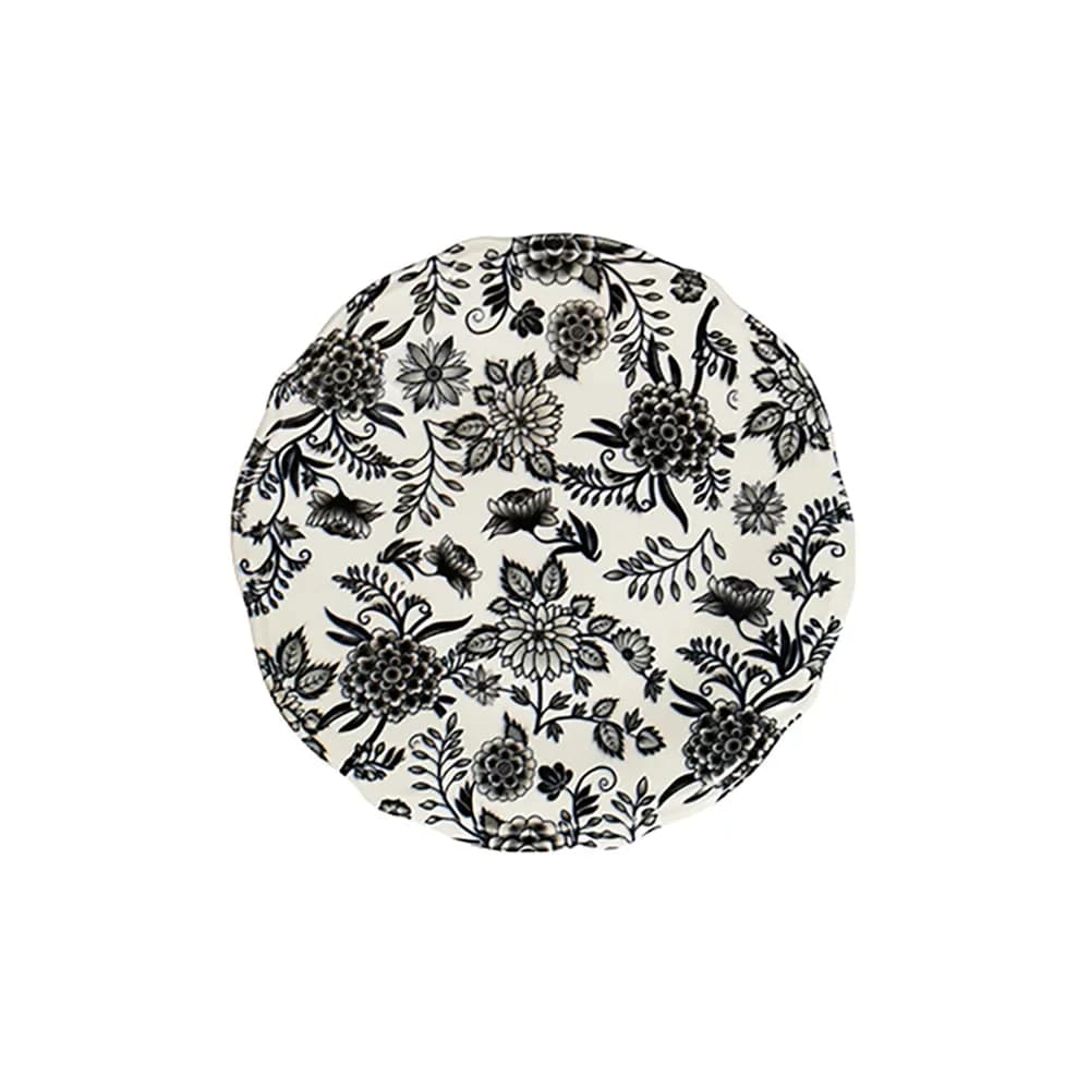 Herba Black Fulya lapostányér 21 cm