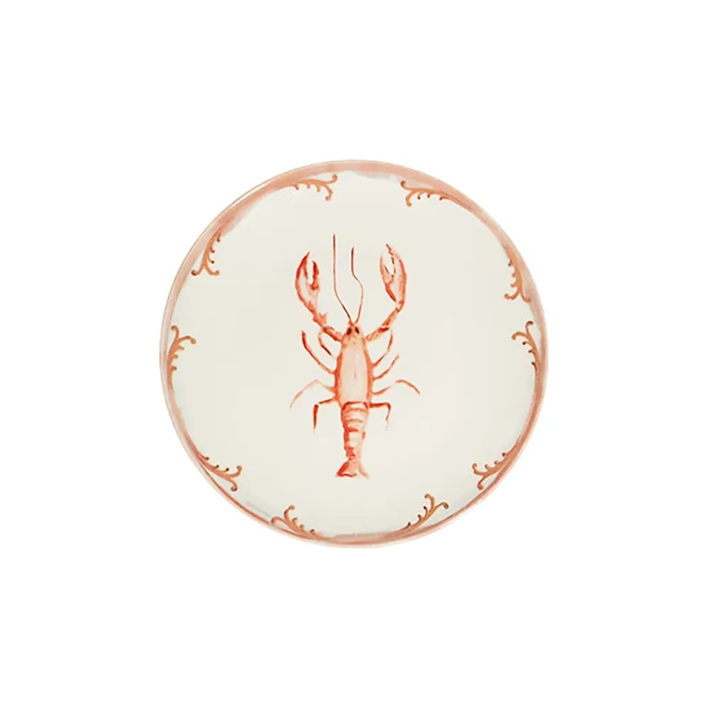 Lobster Coral Tuval lapostányér 20 cm