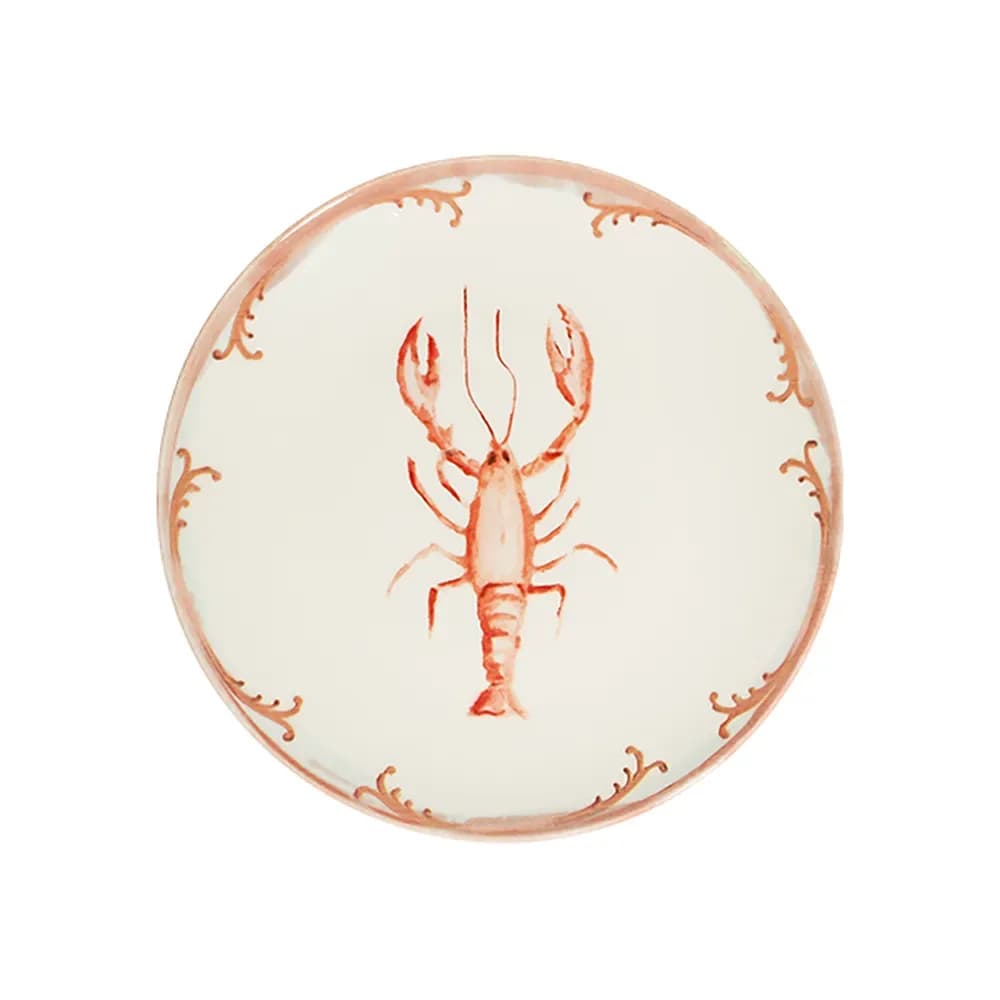 Lobster Coral Tuval lapostányér 25 cm