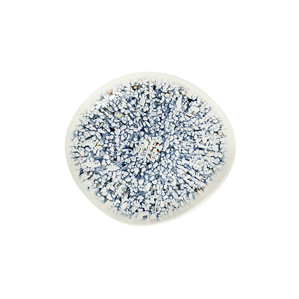 Mosaic Blue Pebble lapostányér 21 x 19 cm