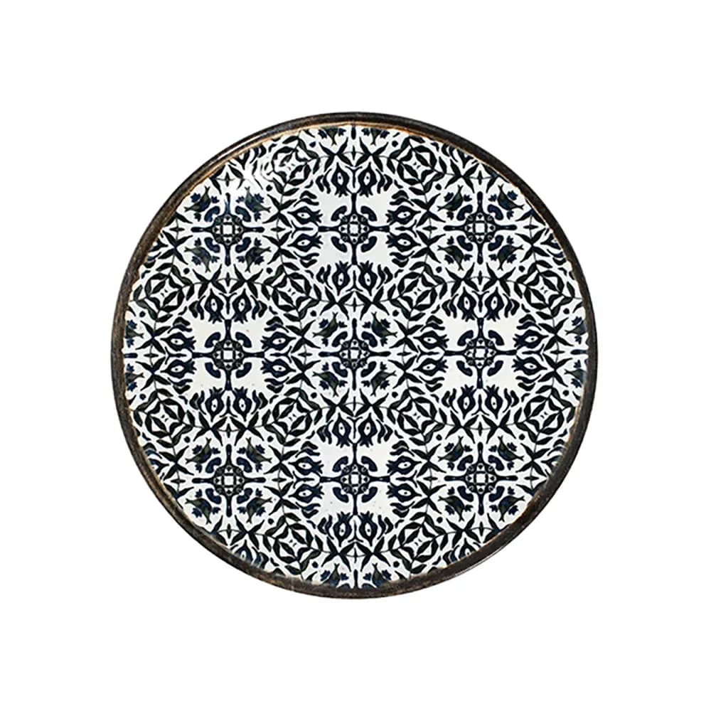 Seville Navy Tuval lapostányér 25 cm