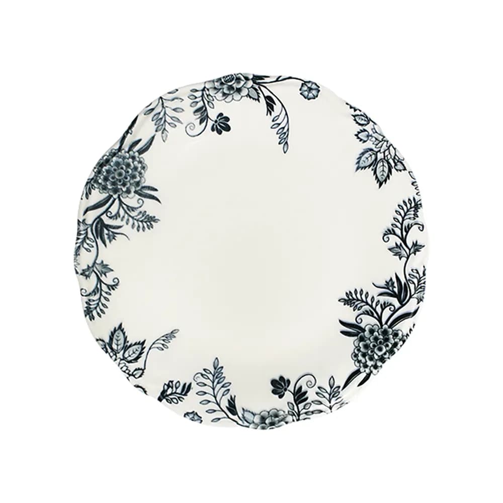 Silva Black Fulya lapostányér 26 cm