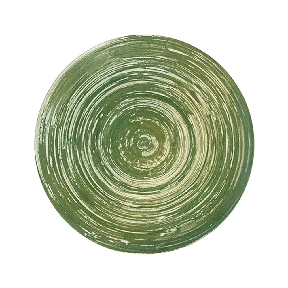 Swirl Green Tuval lapostányér 28 cm