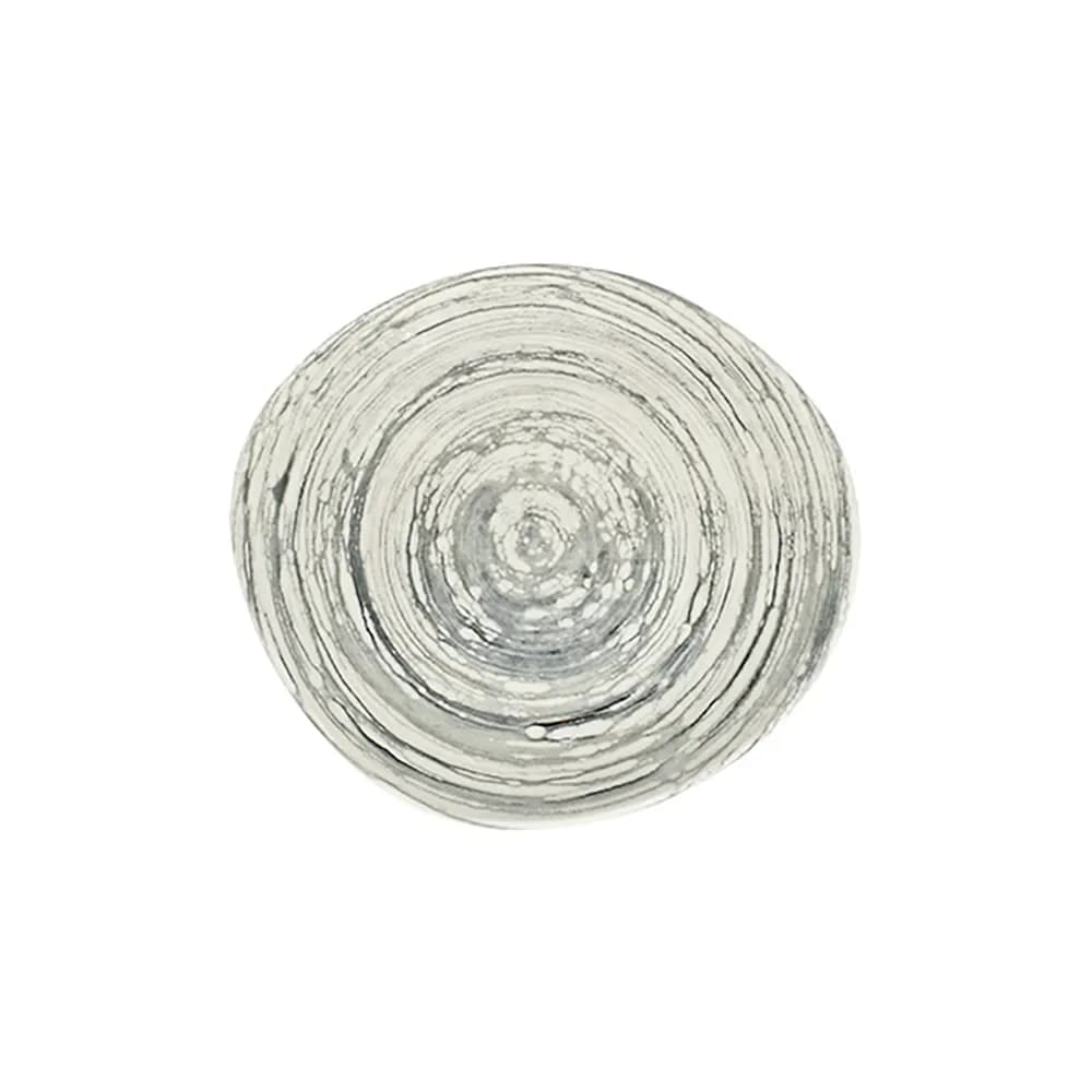 Swirl Grey Pebble lapostányér 21 x 19 cm