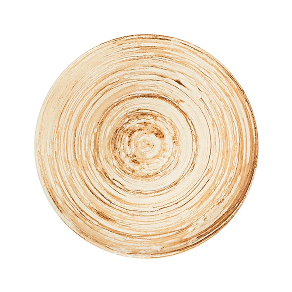 Swirl Mustard Tuval lapostányér 28 cm
