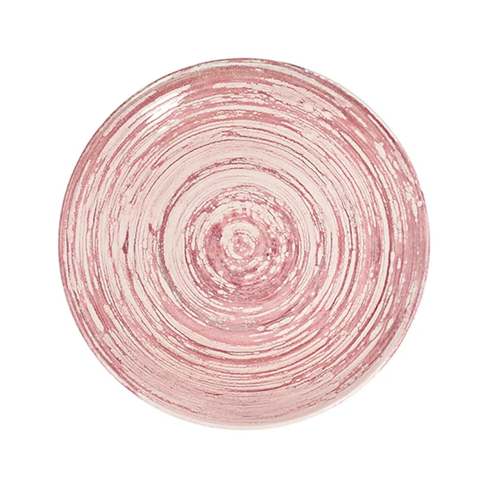 Swirl Pink Tuval lapostányér 28 cm