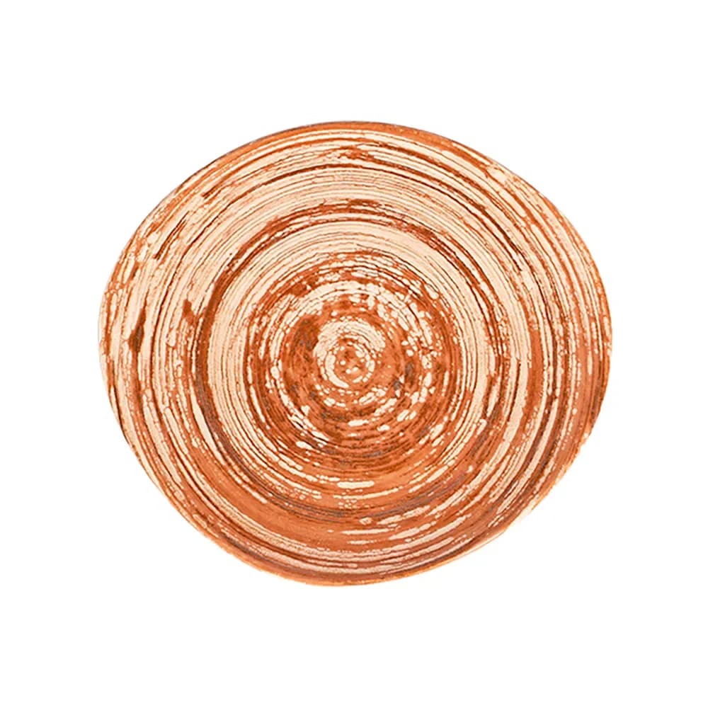 Swirl Terracotta Pebble lapostányér 27 x 24 cm