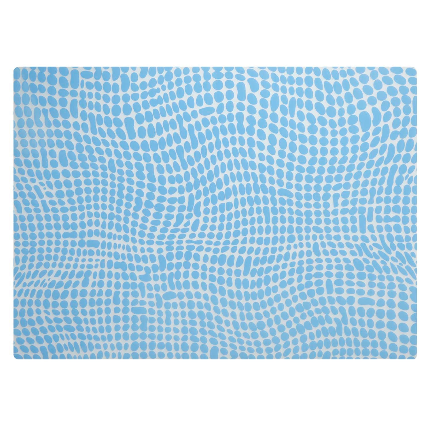Tányéralátét - világos kék szilikon 60590 45 x 33 cm
