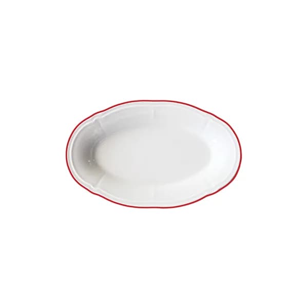Coral Line Fulya ovális tálalótál 21 cm
