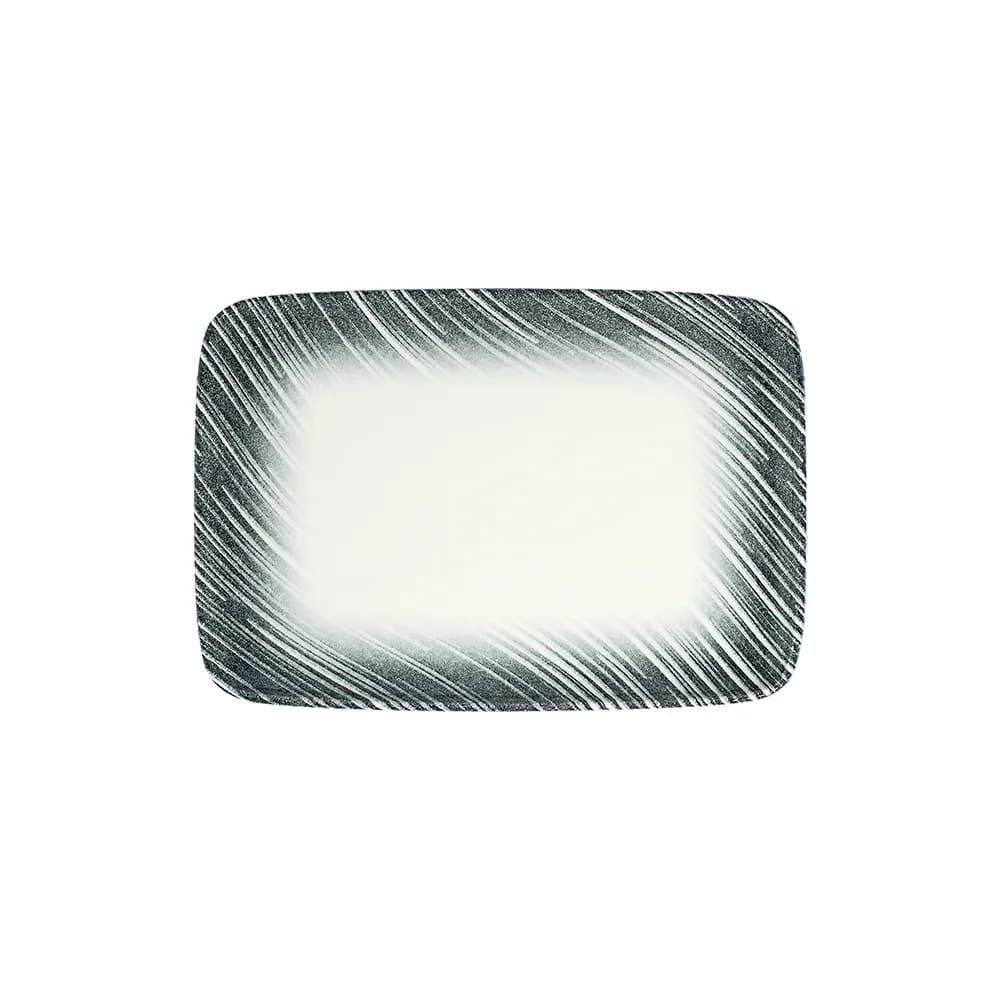 Thin Grey Quadro szögletes tányér 33 x 23 cm