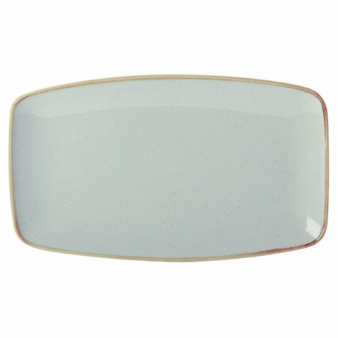 Stone szögletes tányér, 31 x 18 cm