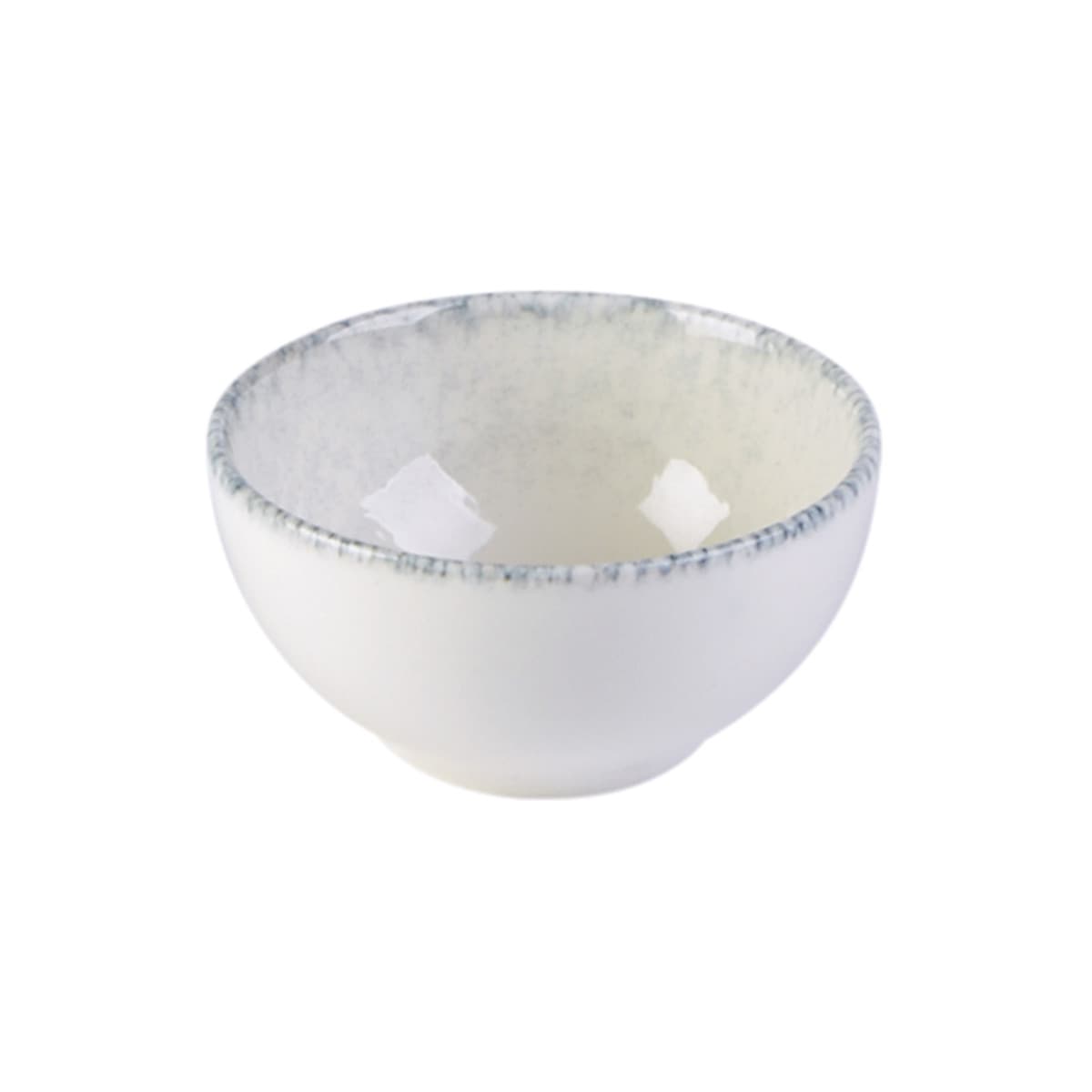 Bordázott mártogatós tálka, 8 cm, 7 cl
