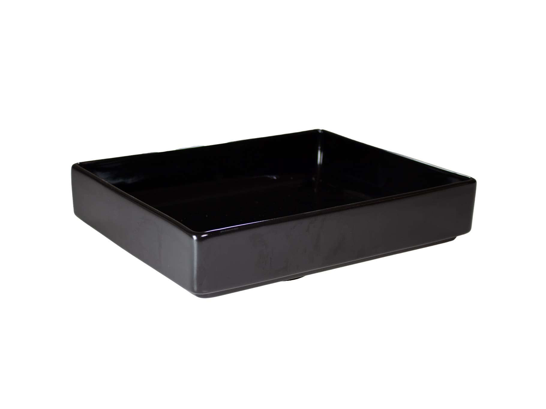 Büfétálca fekete GN 1/2 32,1 x 26,2 x 6,5 cm