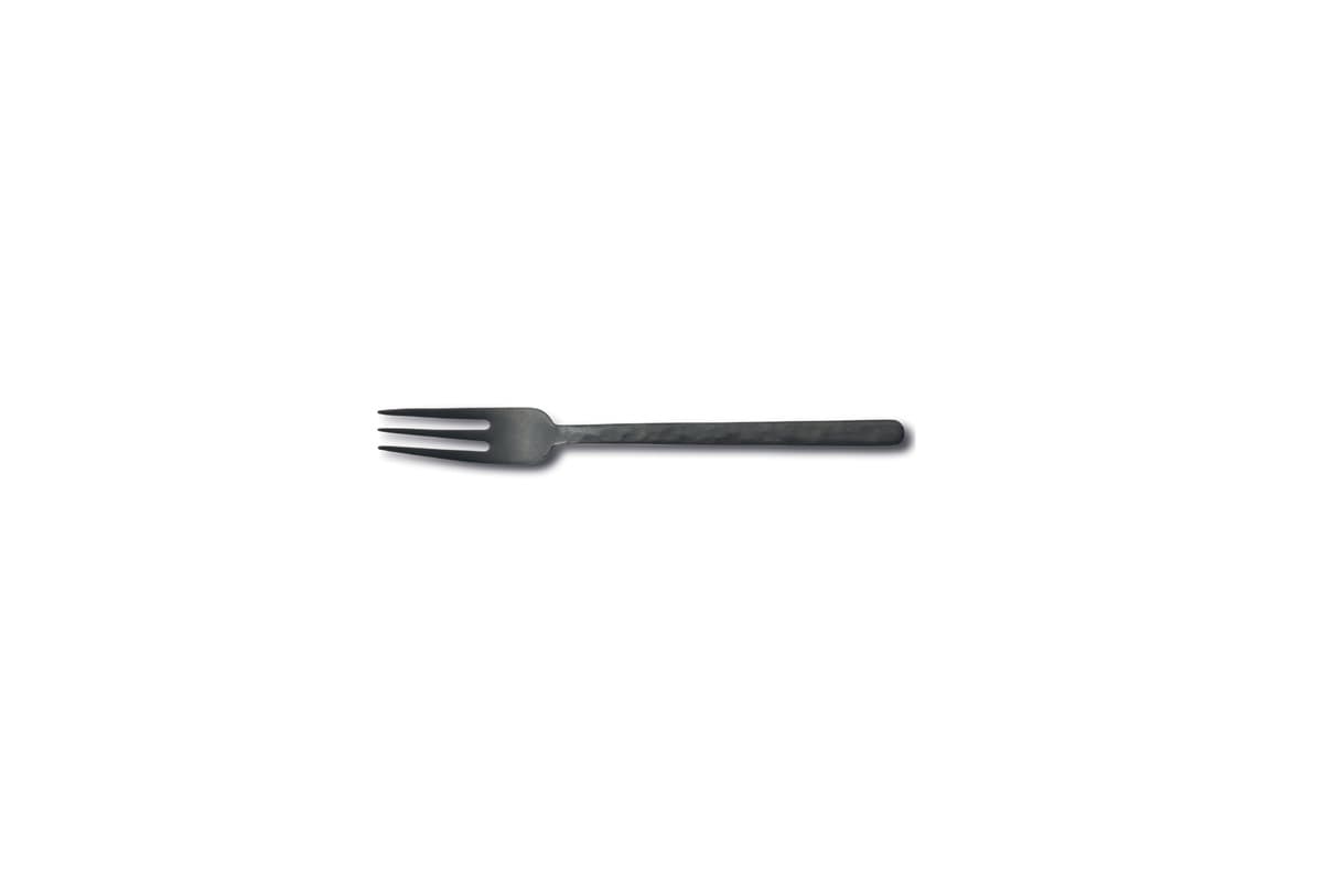 Kodai vintage fekete evővilla 3 point 16,3cm