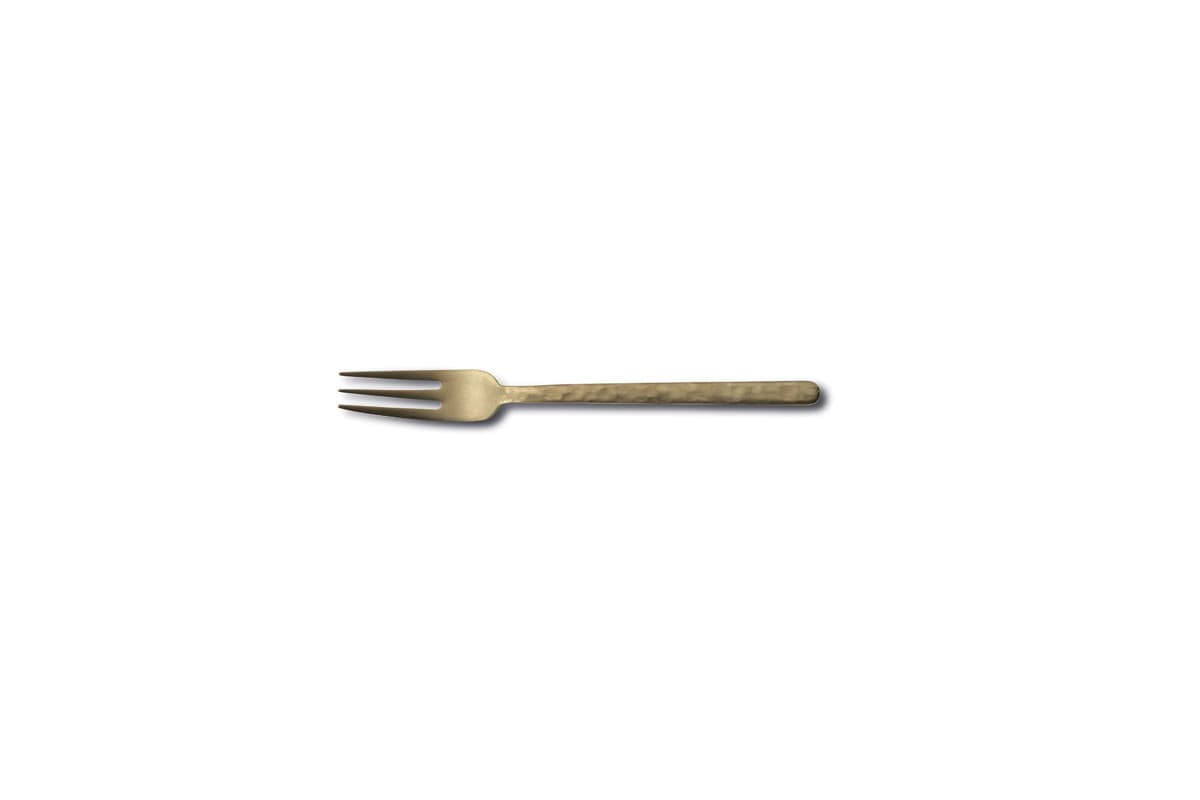 Kodai vintage arany evővilla 3 point 16,3 cm