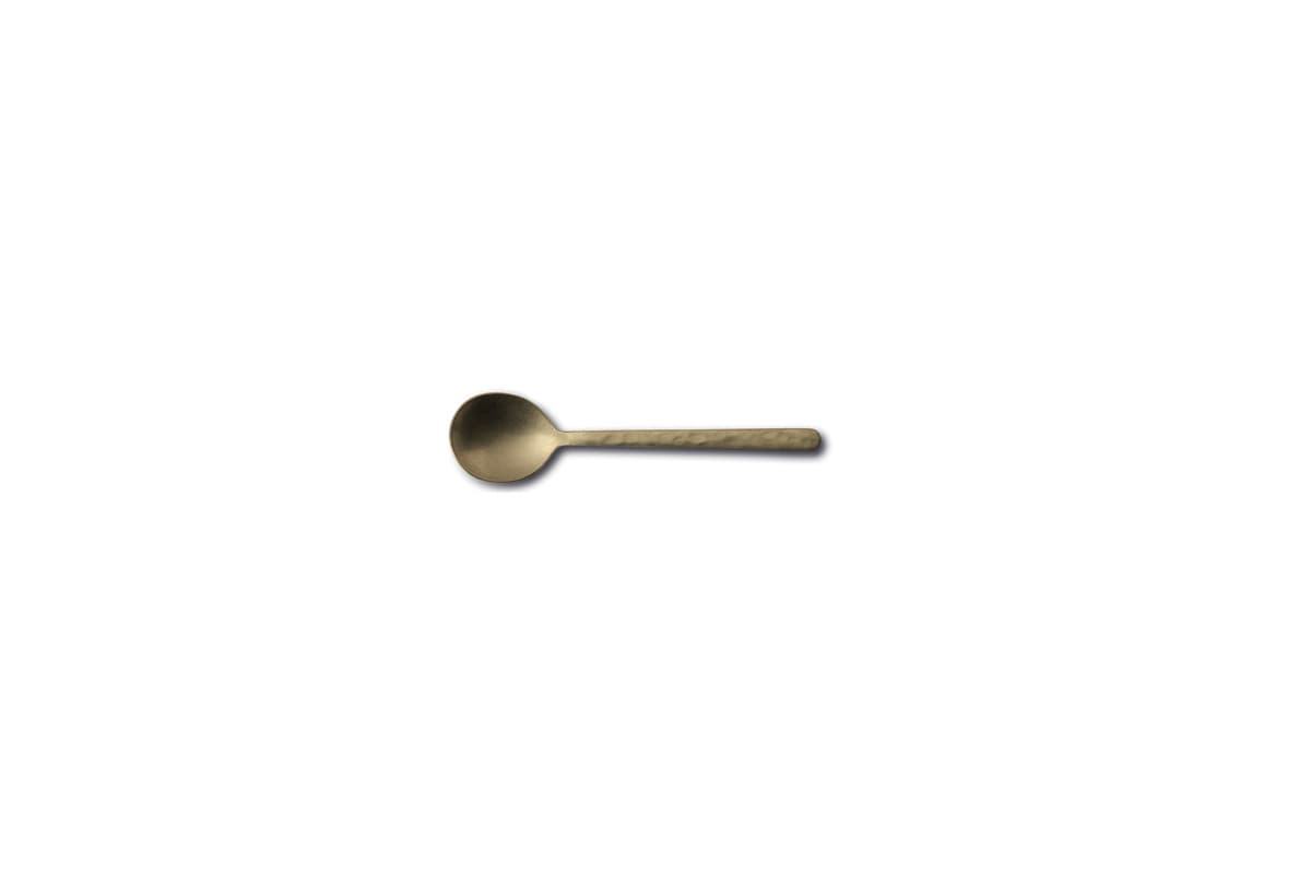 Kodai vintage arany kávéskanál 15,4 cm