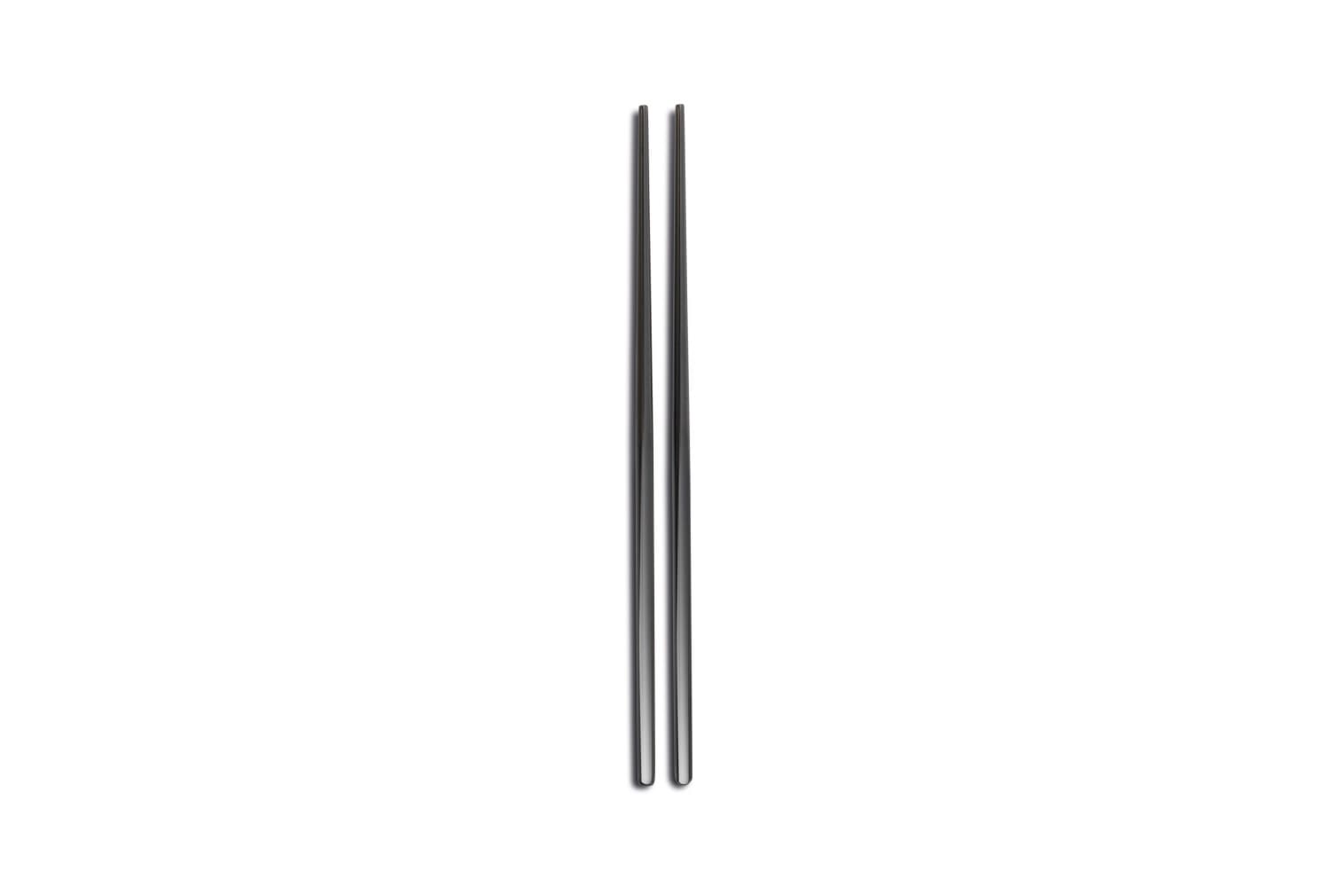 Rozsdamentes acél chopsticks fekete (szett 2)