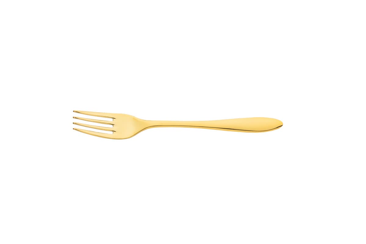 Gioia PVD arany 18/10 evővilla 20 cm