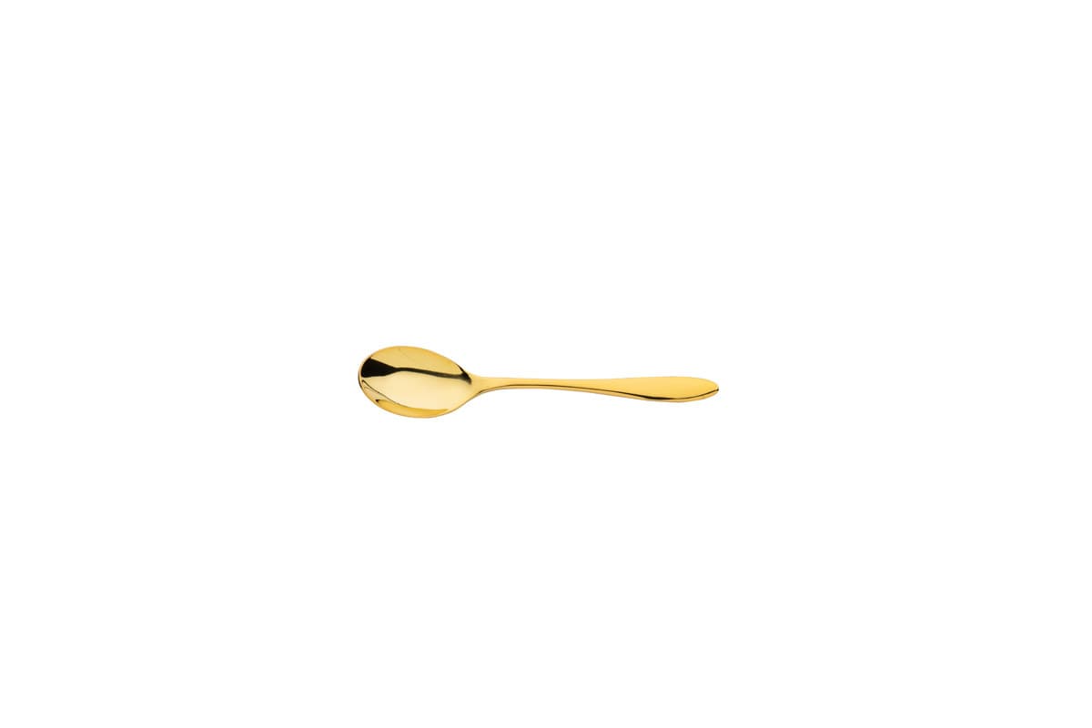 Gioia PVD arany 18/10 kávéskanál 11,6 cm