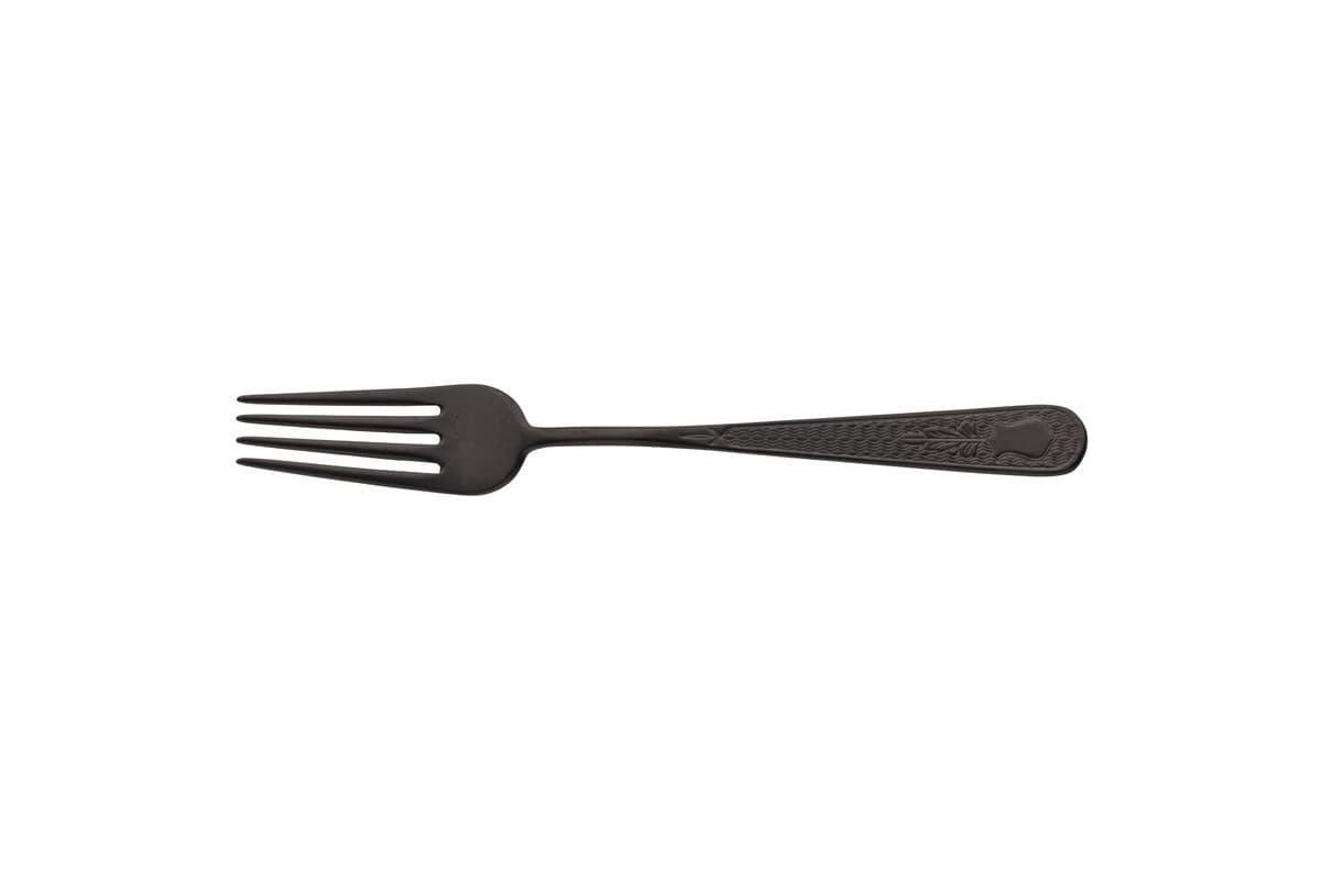 Desszertvilla 18/10 klasszikus fekete 18,2 cm