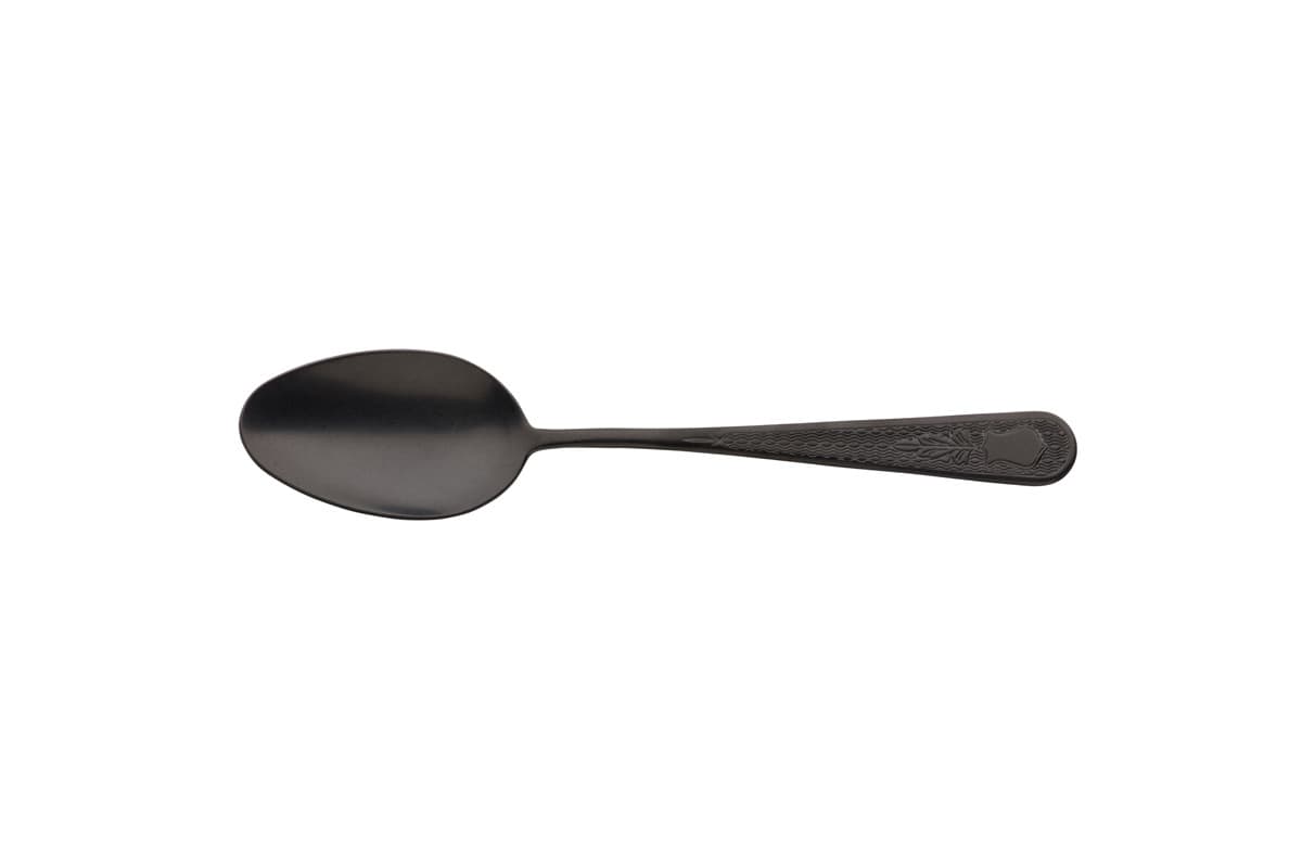 Desszertkanál 18/10 klasszikus fekete 18,5 cm