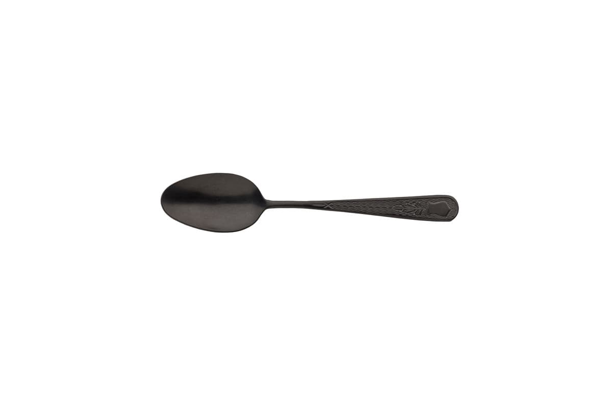 Teáskanál 18/10 klasszikus fekete 14,2 cm