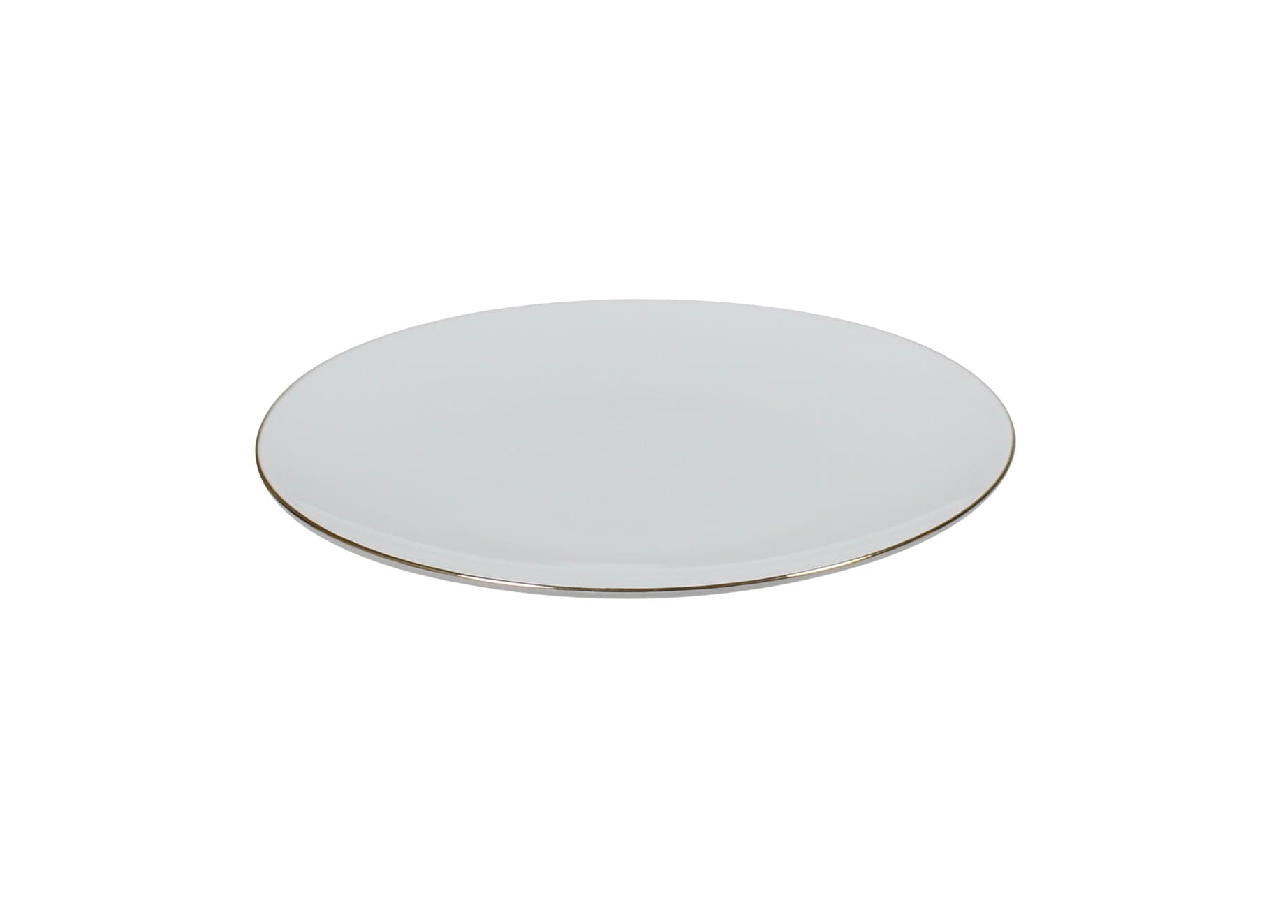 Q basic arany coupe tányér 22cm