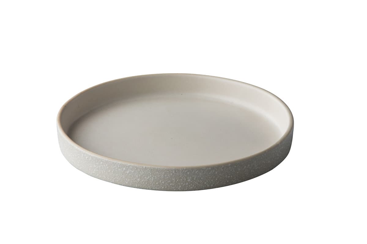 Bristol fehér reversible tányér 22cm magasított peremmel