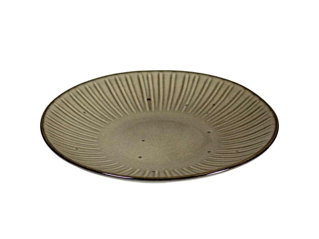 Q Authentic kő fehér coupe tányér 26,5 cm