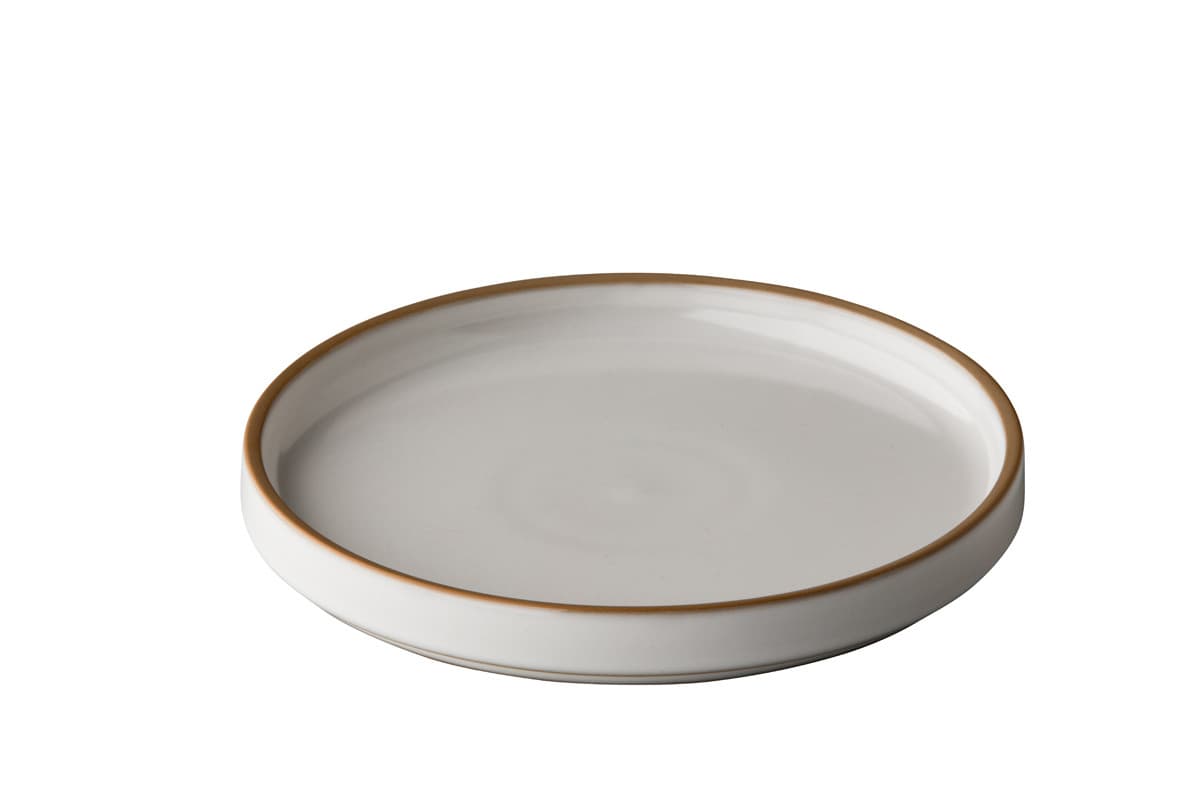 Tányér alacsony Japan fehér 23cm