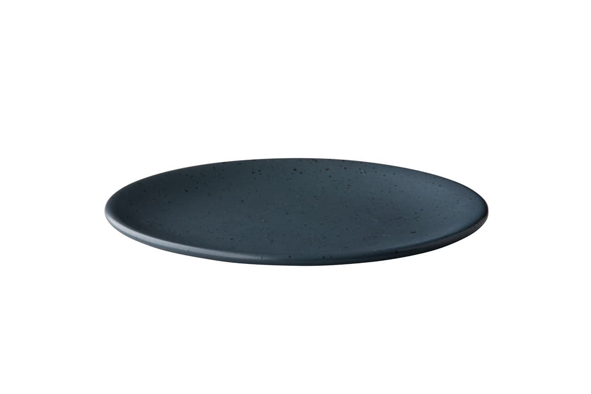 Tinto tányér matt sötét szürke 22,8 cm