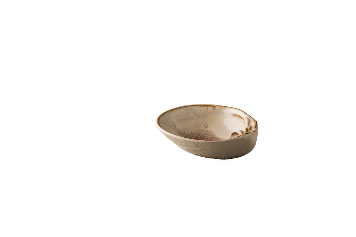Studio Raw Shell szószos tálka homok 9,3 x 9 cm