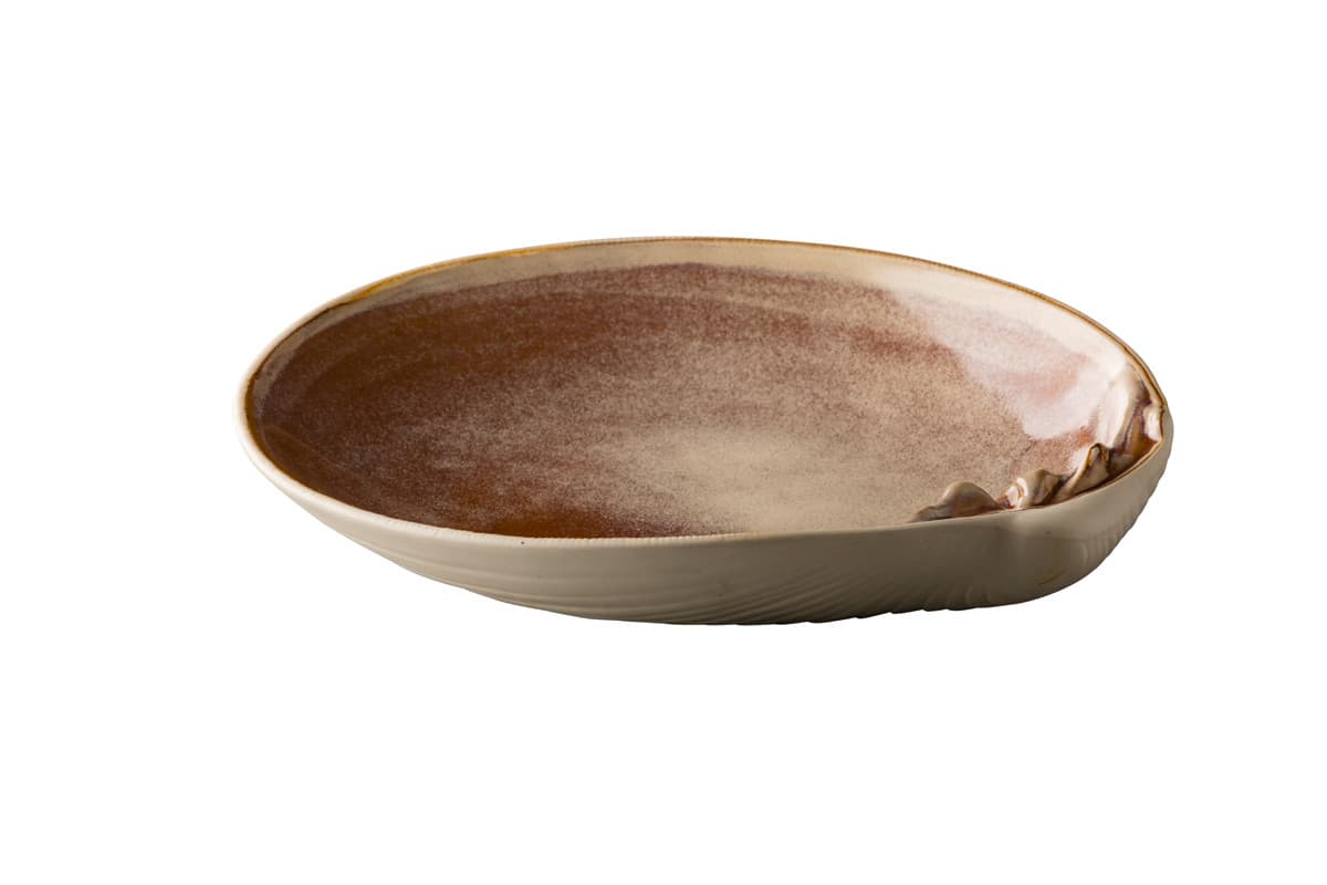 Studio Raw Shell tányér homok 28,3 cm